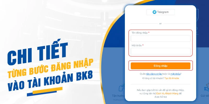 Những lý do nên đăng nhập BK8